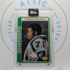 Topps: 1978 #217 Fred Dean**ROOKIE CARD** (NEAR MINT CONDITION). rookie card picture