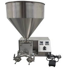 Open box Commercial 20L/5.3Gal Electric Filling Machine, 110V Donut Filler Machi