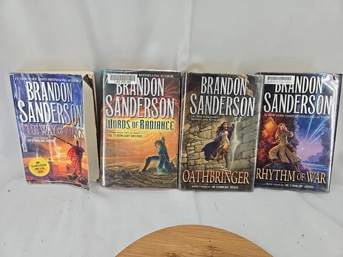 Brandon Sanderson Stormlight Archive Series Mixed Lot (1-4)