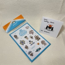 Jellycat Ski Club   LA Exclusive Stickers - Brand New - 100 Authentic