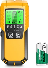 LCD Stud Finder Wall Scanner 5 in1 Electronic Wood Metal AC Wire Detector Sensor