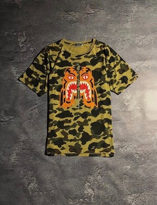 t shirt bape tiger xl