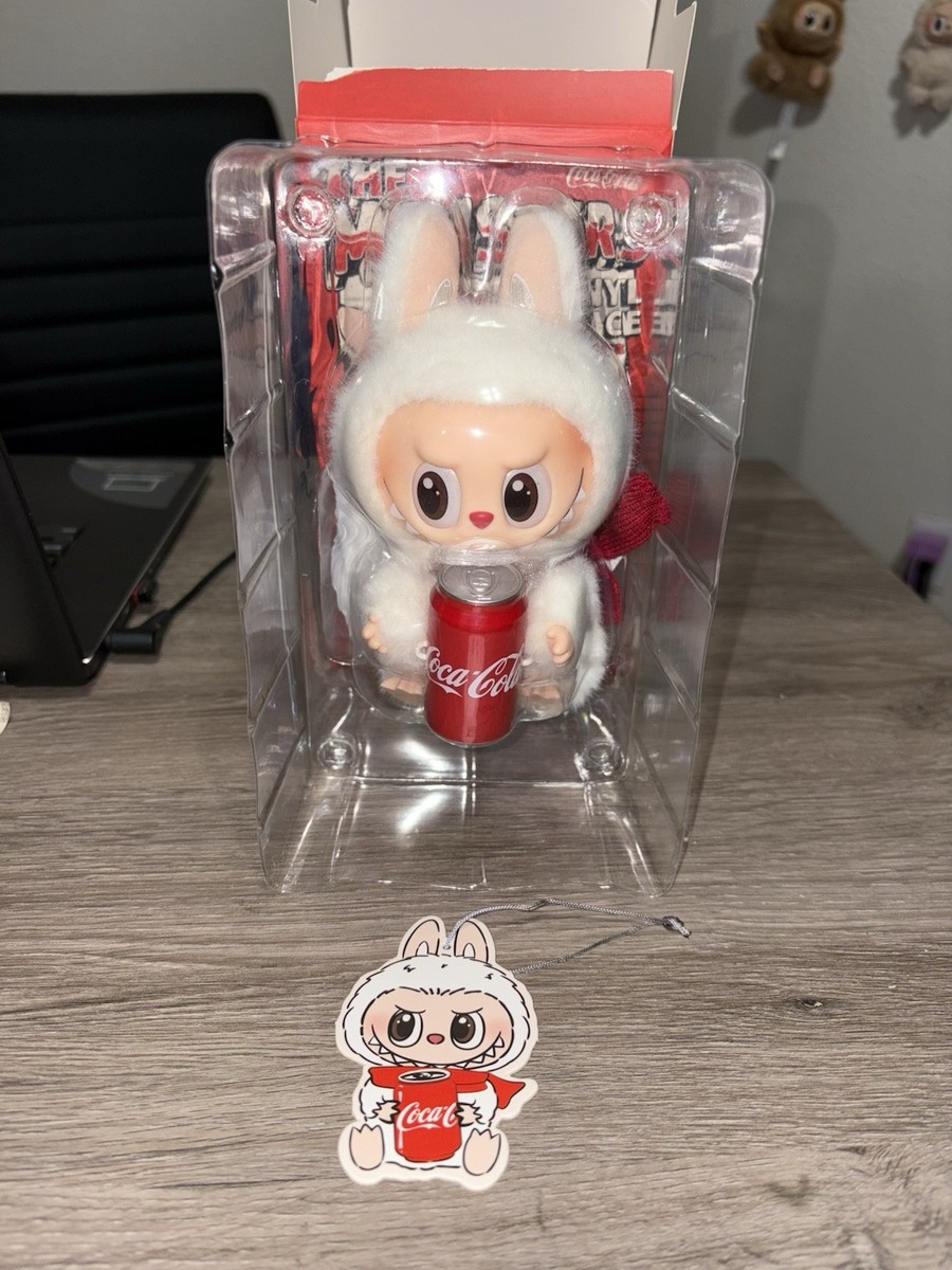 AUTHENTIC Pop Mart Labubu The Monsters Coca Cola Can Happy