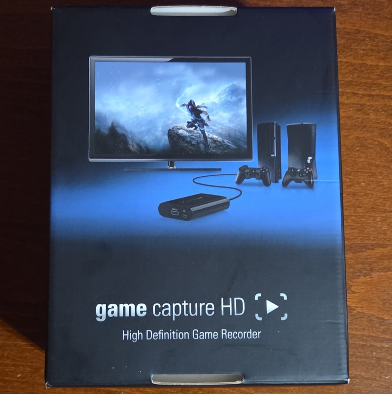 Elgato Game Capture HD External Video Capture Device HDMI/USB/A/V 2GC309901000