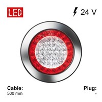 Jokon LED RüCkleuchte BBS 735 24V Blink Brems Schlussleuchte + Kabel AnhäNger