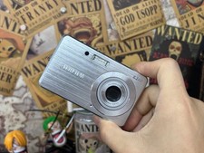 Used Fujifilm FinePix J10 Silver 8MP 3x Zoom Compact Point Shoot Ready Kit