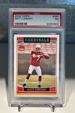 Topps 2006 Matt Leinart Rookie Card #354 PSA 7 Arizona Cardinals NFL. rookie card picture