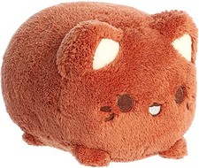 Aurora Enchanting Tasty Peach Coconut Meowchi Plush Stuffed Animal Toy 7" 14315