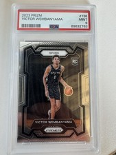2023-24 Panini Prizm - Victor Wembanyama #136 (RC) PSA 9