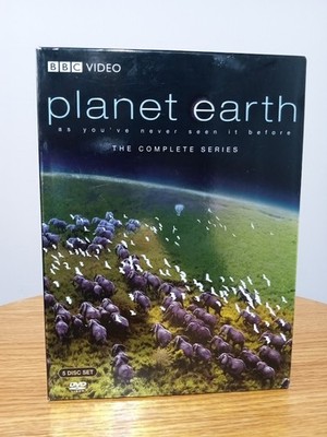 Planet Earth: The Complete Series Richard Attenborough - BBC Video - Near Mint