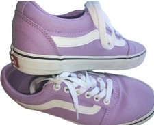 Vans Old Skool Lavender Purple Canvas Skate Shoes Women s 6.5 Classic Low Top