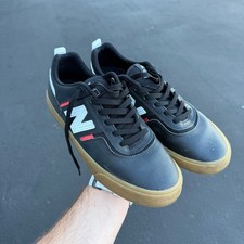 New Balance Numeric 306 Jamie Foy Black Gum Leather Skate Shoes NM306SLH Mens 9