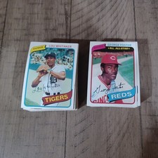 1980 Topps BB 100card Partial Set EX-EXMT+ condition.  Commons,stars no dupes🔥