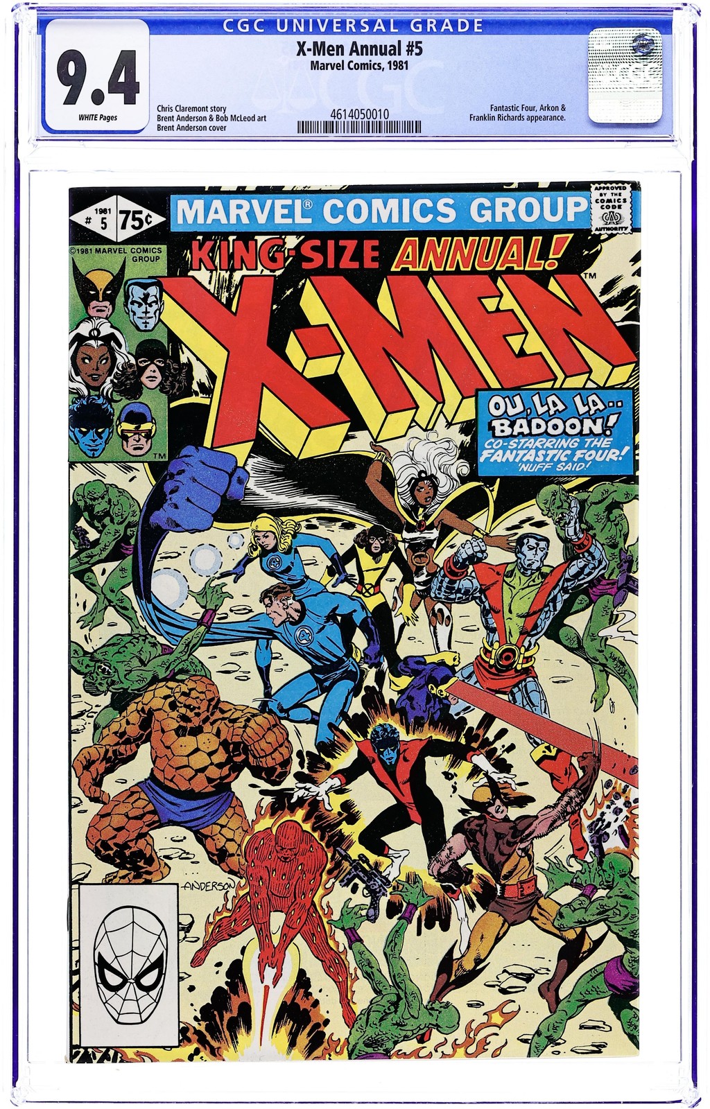 X-Men Annual #5 Value - GoCollect