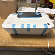 HP Deskjet 1512 All-in-One Printer With Ink And Power Cord Turn on Glass Cracked