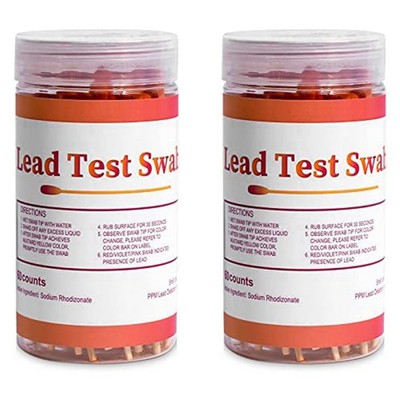 Blei-Farbtest-Tupfer-Set: 120 Stück Blei-Test-Set, Tupfer, Blei-Test-Set fü8952