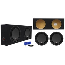 (2) MTX 3510-04S 10 1200w Shallow Car Subwoof...