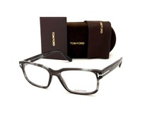 Tom Ford FT5313 086 Havana Turquoise / Clear Lens 55mm Eyeglasses TF5313
