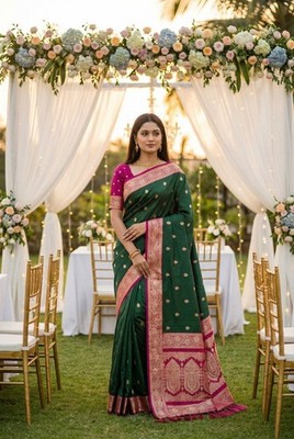 INDIAN BOLLYWOOD PAKISTAN SARI WEDDING SAREE BLOUSE NEW DESIGNER PARTY WEAR SAR