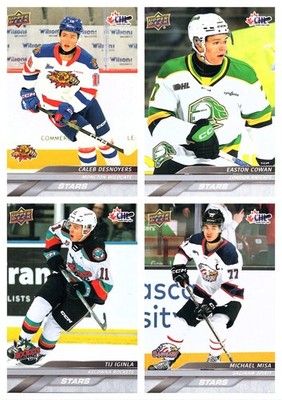 2024-25 Upper Deck CHL Stars & Star Rookies ( 301-400 ) **U-Pick** RESTOCK