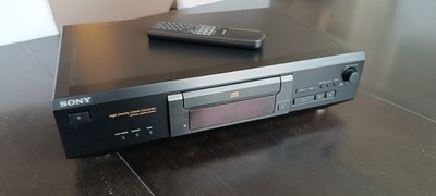 SCHÖNER CD PLATTENSPIELER SONY CDP-XE330 MIT GEPRÜFTER FERNBEDIENUNG + VIDEO!!!