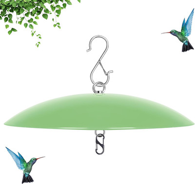13'' Bird Feeder Rain Guard, Hummingbird Feeders Shade Dome Cover, Hanging Baffle
