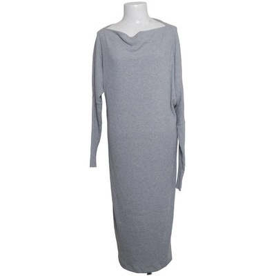 Enza Costa, Kleid, Größe: XL, Grau, Elasthan/Polyester/Viskose, Einfarbig #FI8