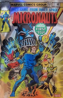 MICRONAUTS: FACSIMILE EDITION #1   KEY ISSUE   FOIL VARIANT   1ST APPEAR - 2023