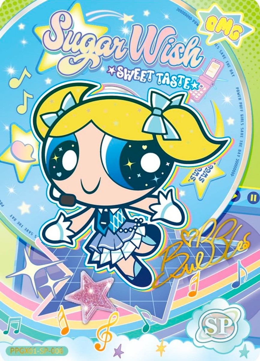 2025 Kayou TCG/CCG The Powerpuff Girls X-Element pack vol.1 SGR/BP