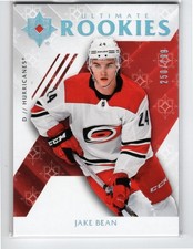 2018-19 Ultimate Collection #86A Jake Bean RC /299
