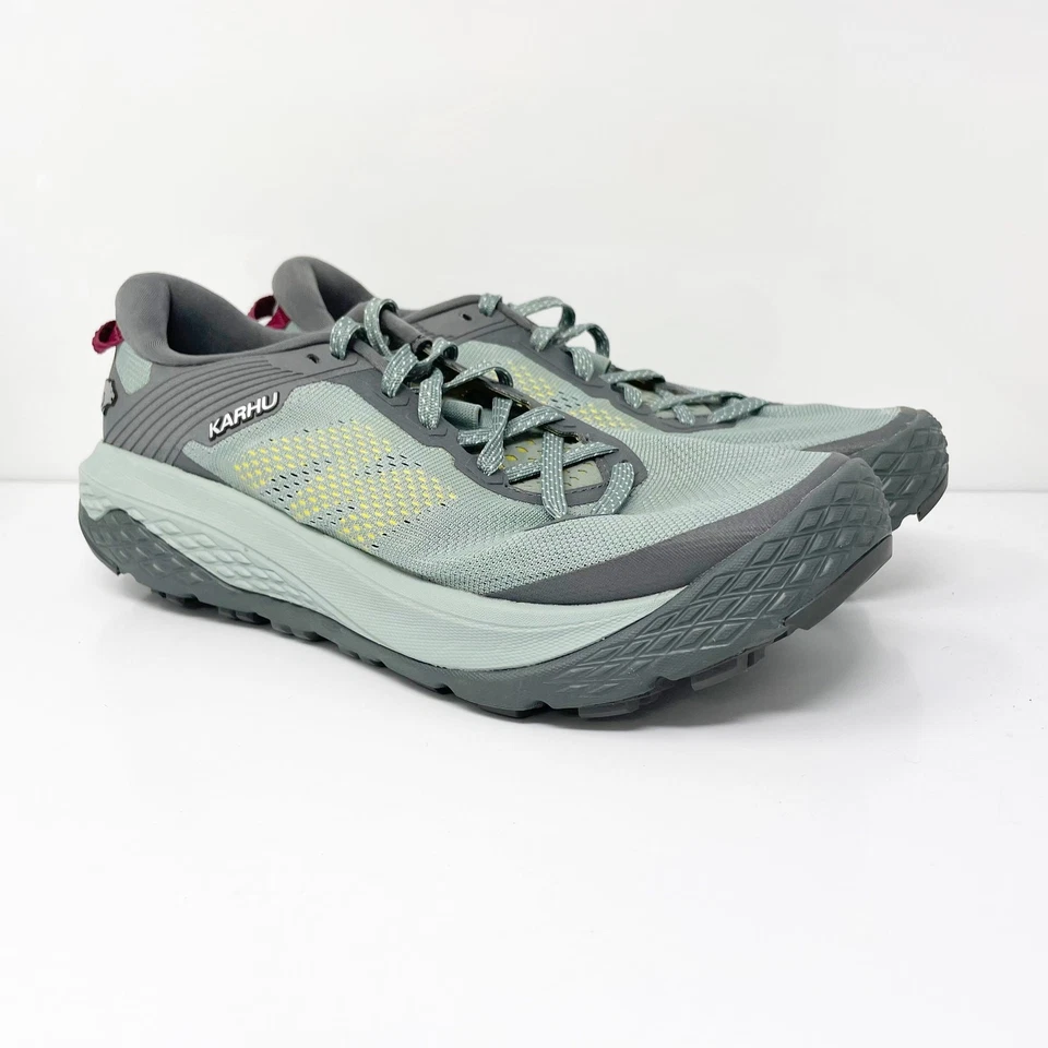 Karhu Womens Ikoni Trail 1.0 F200338 Green Running Shoes Sneakers Size 10.5 - Image 2 of 4