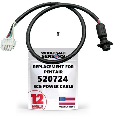 Replacement Pentair 520724 SCG Power Cable for IntelliChlor Cell/PCBA Power