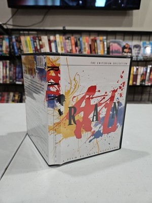 RAN Criterion Collection DVD Akira Kurosawa   Disc Has Thin Crack-But No Issues