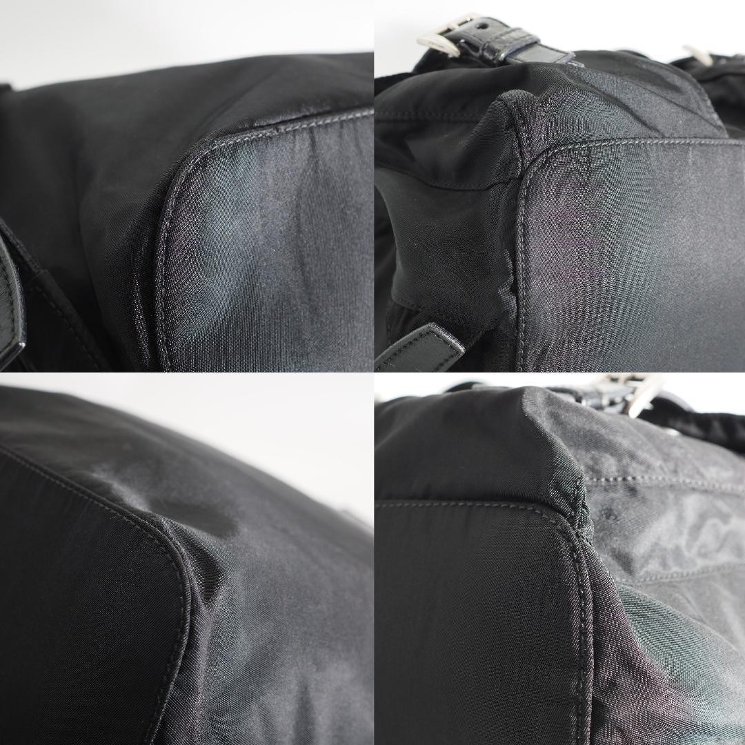 PRADA Nylon Backpack Black Authentic Lightweight … - image 8