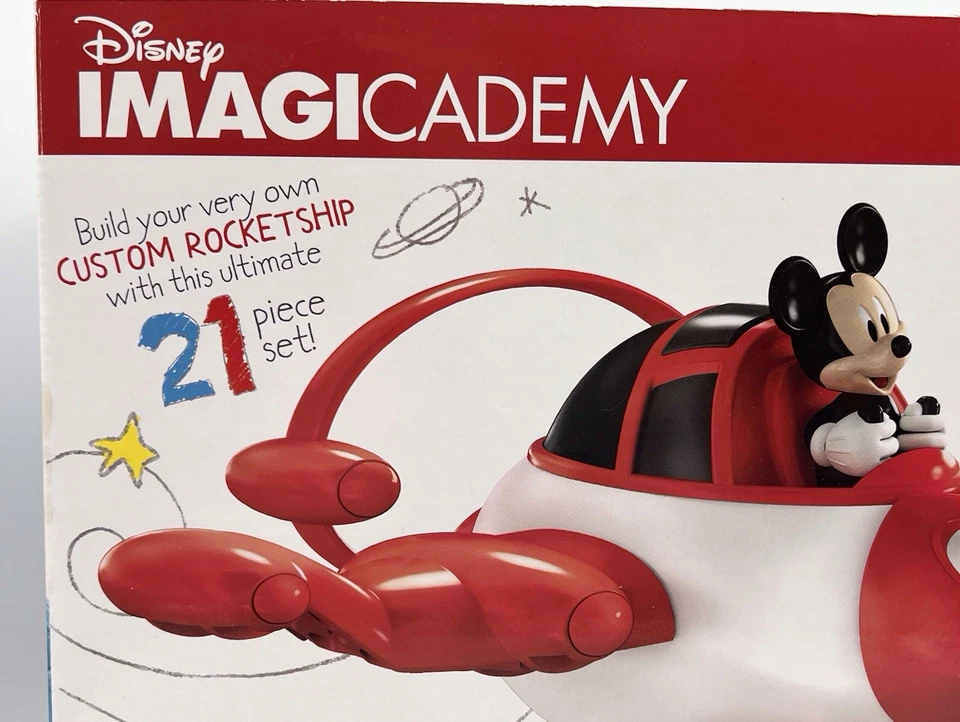 迪士尼米老鼠 Imagicademy 火箭生成器完整玩具套装 - 含电池 — 第 3/4 张图片