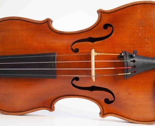 old italian violin labeled Landolphus 1753 geige violine violino viool viola 4/4