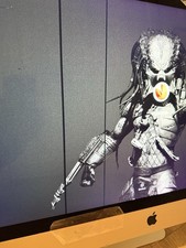 Apple iMac M2017 Quad-Core Intel i5 27" 3.8 GHz 8gb Broken Screen , Works Good