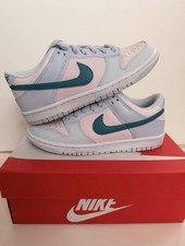 Nike Dunk Low GS Football Grey Mineral Teal 3.5Y / Women?s 5 w/ Box