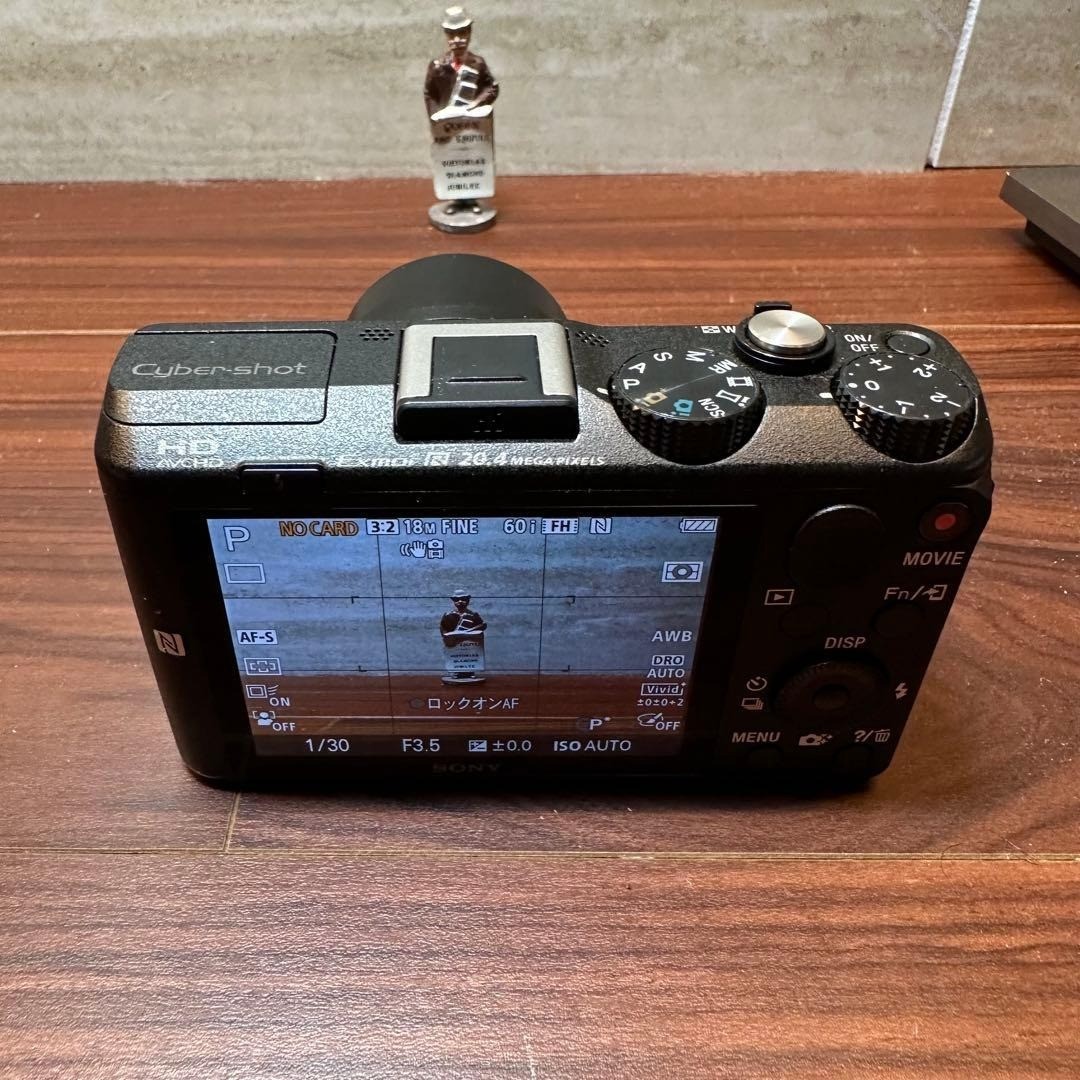 Sony Cyber-shot DSC-HX60V 20.4MP Digital Camera - Black for sale