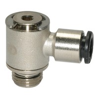 Riegler L-Steckverschraubung »Click-Clock« Drehbar G 1/8 A. Schl.-Ã˜ 8