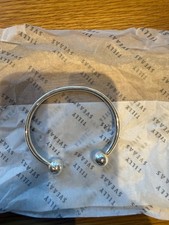 Tilly Sveaas Silver Torque Bangle