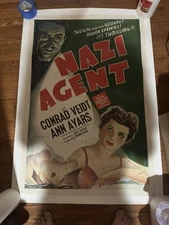 1942 Nazi Agent movie poster 