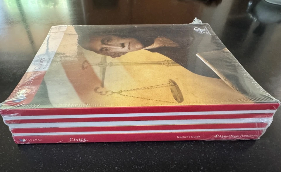 Alpha Omega Lifepac Civics Complete Set New Shrinkwrapped - Image 2 of 3
