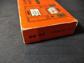 Vintage Nintendo Donkey kong Multi Scren Game and watch cib French Version JUNK