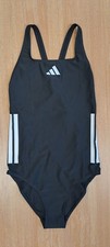 Image of Adidas SH3.RO 3 Stripes Swimsuit in Black White Size 34, New Women’s Ladies