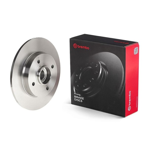 2X Brembo Bremsscheibe 08.A858.17 FüR CitroËN Ds Peugeot-image