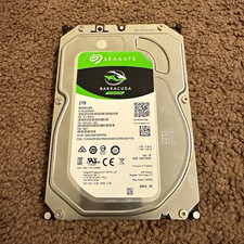 Seagate BarraCuda 2TB 3.5" SATA 7200RPM HDD 256MB Cache ST2000DM008