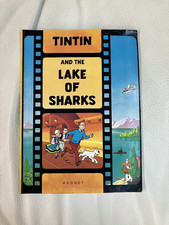 TINTIN AND THE LAKE OF SHARKS By Herge *Excellent Condition*