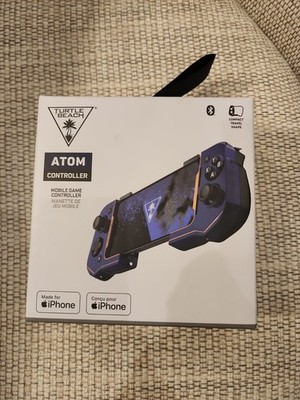 Turtle Beach Atom Mobile Gaming Controller Bluetooth iPhone Cloud   Cobalt Blue
