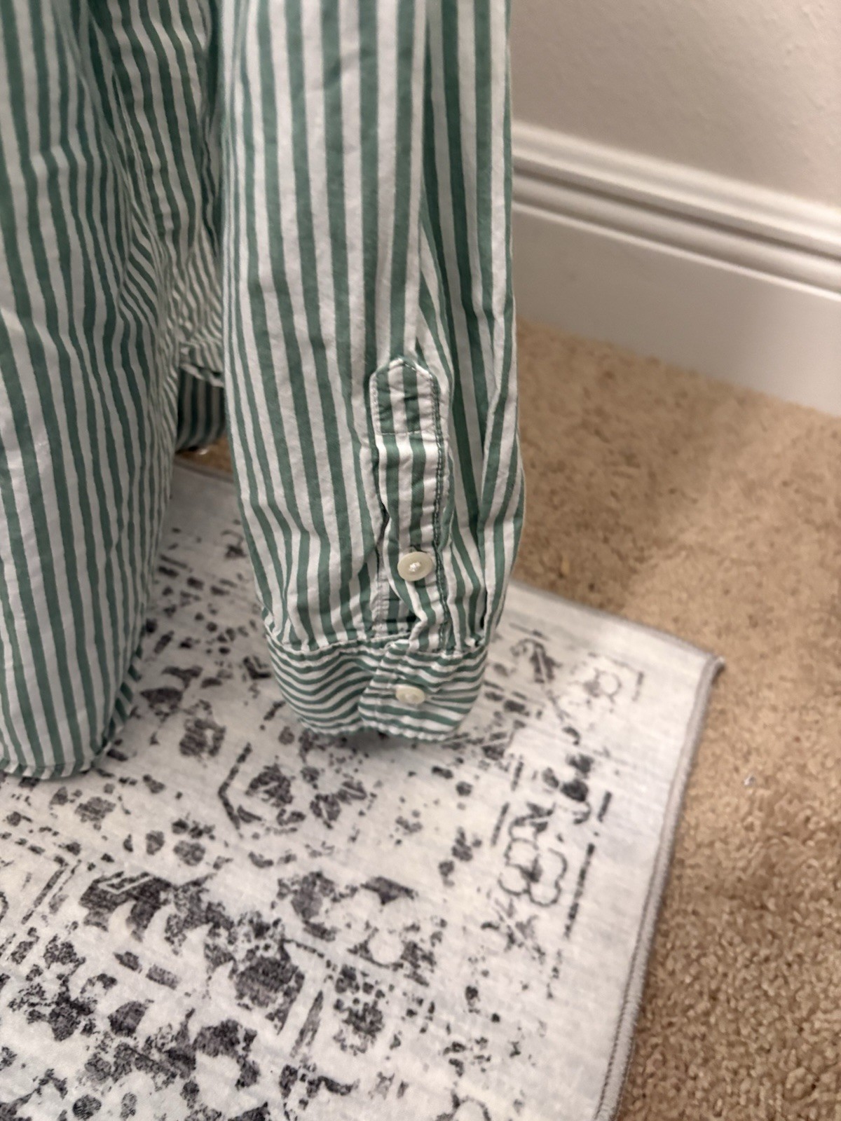 Universal Thread Goods L/S Oversized Button Down … - image 4